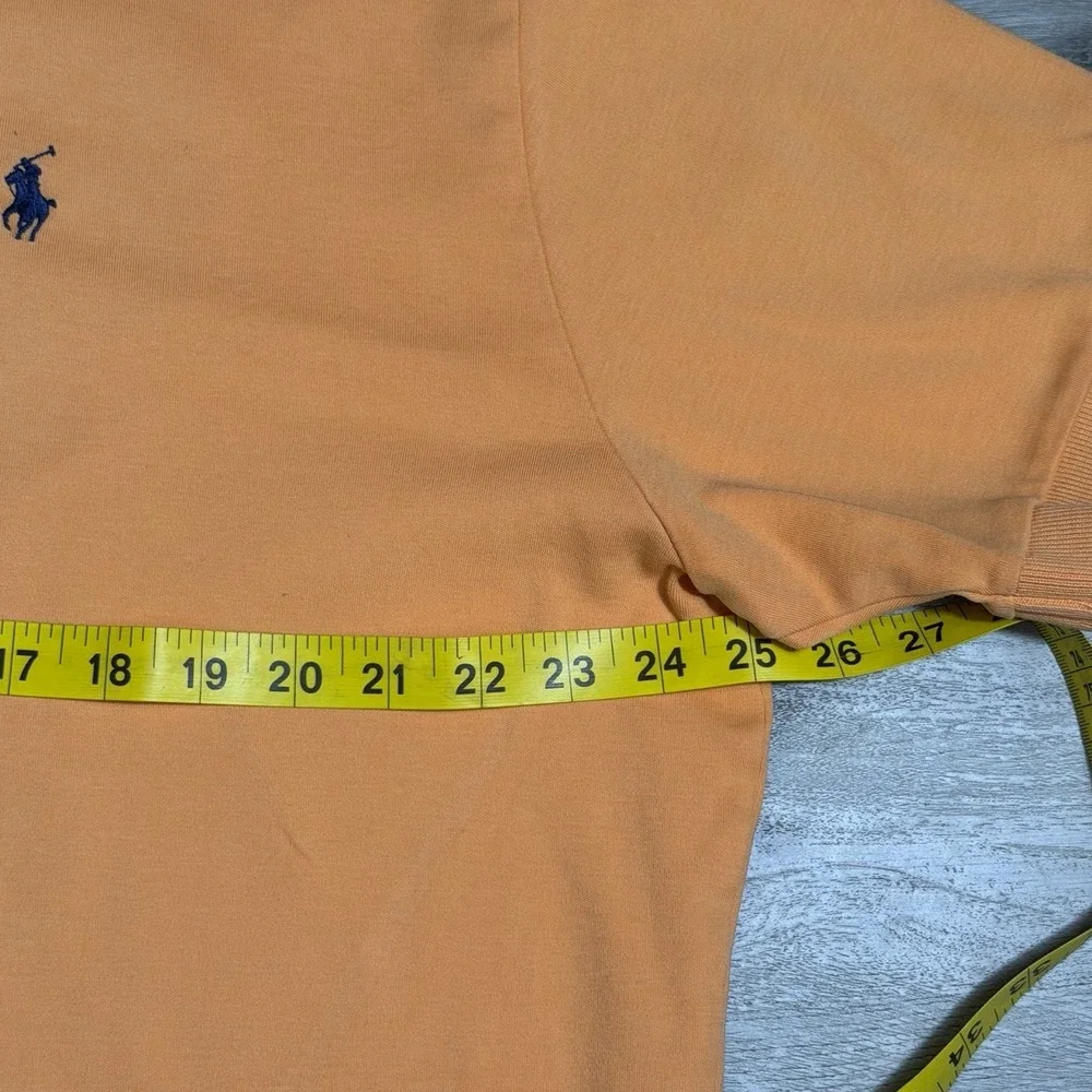 Polo Ralph Lauren Polo Shirt Mens XL Orange‎ Short Sleeve Classic Pony Logo